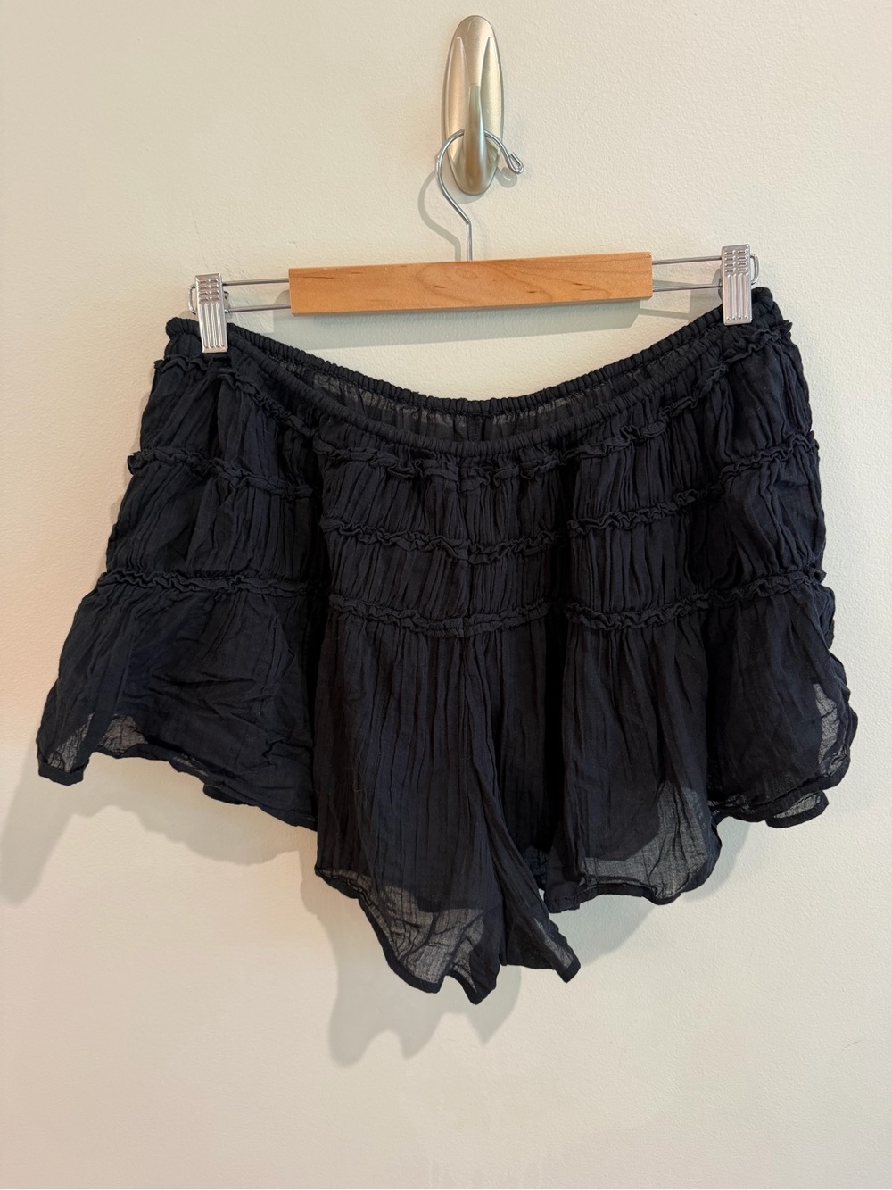 Free-Est Ruffle Black See-Through Set - Picture 5 of 5
